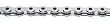 KMC Z610HX DropBuster BMX Bicycle Chain (1-Speed, 1/2 x 3/32-Inch, 112L, Silver)