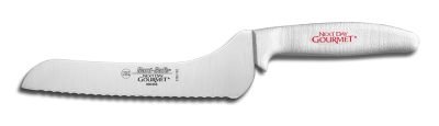 Sani-Safe Commercial Cutlery, Offset Slicer, Scalloped 7
