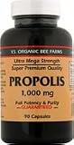 YS Royal Jelly/Honey Bee - Propolis Ultra Mega Strength, 1000 mg, 90 capsules