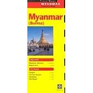 Myanmar Country Map: (Burma) (Periplus Travel Maps) (Comprehensive Country Maps)