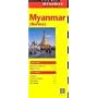 Myanmar Country Map: (Burma) (Periplus Travel Maps) (Comprehensive Country Maps)