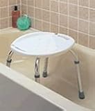 Bath Seat W/O Back 18w X 16 1/2d X 15 1/2h