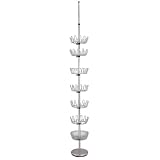 HouseholdEssentials2199Floor-to-Ceiling36-PairShoeTree,Chrome