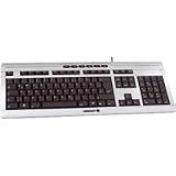 Review Cherry G85-23010DE / Cherry eVolution STREAM Corded MultiMedia Keyboard G85-23010