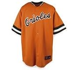 Baltimore Orioles Cooperstown Replica Orange Throwback Jersey