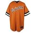 Baltimore Orioles Cooperstown Replica Orange Throwback Jersey