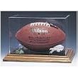 Buffalo Bills Wood Base Football Display Case