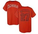 Los Angeles Angels of Anaheim Name and Number T-Shirt #27 Guerrero