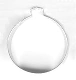 Christmas Ornament Metal Cookie Cutter