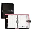 Day-Timer® Pink Ribbon Organizer Starter Set with Microfiber Binder, 5-1/2 x 8-1/2, Black