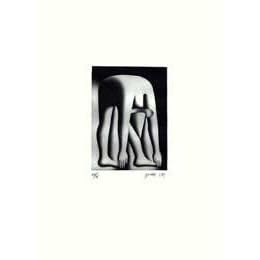 Art Poster Print - Body by Jake - Artist: Mark Kostabi- Poster Size: 21 X 15