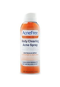 Acnefree Body Clearing Acne Spray, 5 Ounce ( 3 Pack)