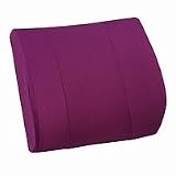 Search : MABIS RELAX-A-Bac Lumbar Cushion w/ Insert, 14" x 13", Burgundy, 1/Ea, MAB555-7302-0700