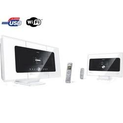Philips - Streamium WACS7000 Micro HiFi System - white (WACS7005)