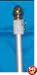 6 Foot 2-Piece Spinning Tangle-Free Flagpole