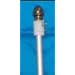 6 Foot 2-Piece Spinning Tangle-Free Flagpole
