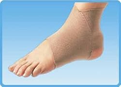 Elastic Pull-On Beige Ankle Brace-XSmall