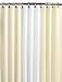 [Item]: 68" x 72" Snow [Additional Info]: Shower Shield Shower Curtain is Flame-Retardant. Made of 100% Dacron Polyester, Shower Shield is flame-retardant and water-repellent shower curtain. Also antimicrobial, it is attractive in a small basket-weave p