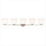 Access Lighting - 64035-ORB/OPL: Thea - 5 Light Wall & Vanity - Oil-Rubbed Bronze Finish/Opal Glass