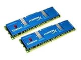 Electronics : Kingston HyperX - Memory - 2 GB ( 2 x 1 GB ) - DIMM 184-PIN - DDR - 400 MHz / PC3200 - CL2.5 - 2.6 V