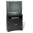 Sonoma Tall Tv Cabinet (Corner) in Black Finish By Prepac Furniture