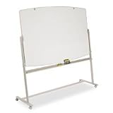 Quartet 3640TE Quartet Reversible Mobile Presentation Easel, Dry-Erase, 72 x 48, White/Neutral