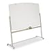 Quartet 3640TE Quartet Reversible Mobile Presentation Easel, Dry-Erase, 72 x 48, White/Neutral