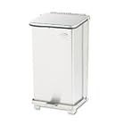 Trash Container, Step-On, 12 Gallon, Stainless Steel URIST12SSPL by United Receptacle