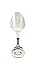 Mud Pie Smooth Glass Door Knob Ice Scoop, Silver