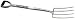 Draper Expert 19658 Stainless Steel Digging Fork