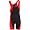 Black/scarlet