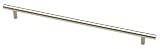 Liberty Hardware Steel Bar Pull P01018-SS-C, Stainless Steel Finish (Satin Nickel)