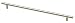 Liberty Hardware Steel Bar Pull P01018-SS-C, Stainless Steel Finish (Satin Nickel)