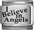 Clearly Charming I Believe In Angels Laser Italian Charm