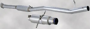 JIC (GC8505ST-FM res) Bullet 505S ST Cat-Back Exhaust Systems - Turbo w/ resonator