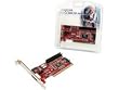 LogiLink PCI interface card e-SATA / S-ATA + IDE 1x - Accesorio (PCI, 150 Mbit/s, ROHS, FCC, CE, Rojo, Inal�mbrico)