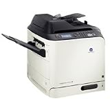 Konica Minolta Magicolor 4690MF - Multifunction ( fax / copier / printer / scanner ) - color - laser - copying (up to): 25 ppm (mono) / 25 ppm (color) - printing (up to): 25 ppm (mono) / 25 ppm (color) - 400 sheets - 33.6 Kbps - Hi-Speed USB, 10/100 Base-TX, USB host