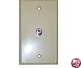 2.5GHz F Connector Wall Plate
