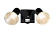 Steinel FL300B - Dual Floodlight with Motion Sensor, Black, Energy Star Approved