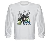 Ben 10 Shirts - Ben Gwen and Kevin with Alien Shadows Infant/Toddler Long-Sleeve T-Shirt