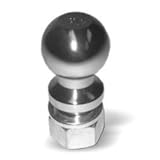 3500LB Capacity 2" Hitch Ball - 3/4" Shank x 1/2"