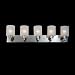 Z-Lite 152-5V 5 Light Cobalt Bathroom Light, Brushed Nickel