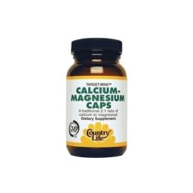 Country Life Target-Mins Calcium-Magnesium with Vitamin D