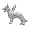 Dog, German Shepherd Charm - Sterling Silver