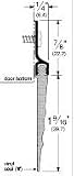 Sweeps: Door Sweep - 36" Vinyl