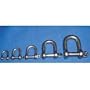 Standard D Shackles Loose Pin 3/16"