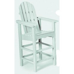 Bar-Height Adirondack Chair - Sand (Sand) (52.5H x 31W x 31D) by