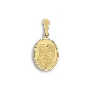 10k Yellow Gold Guardian Angel Charm