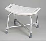 Bath Bench Without Back Retail Medline,Un-Assembled-Adj