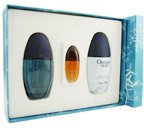 Obsession Night by Calvin Klein: Gift Set - Eau De Parfum Spray 3.4 oz & Body Lotion 6.7 oz & Eau De Parfum Spray .5 oz Min for Women